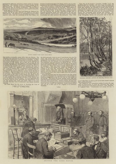 De Corporation of London door Henry William Brewer